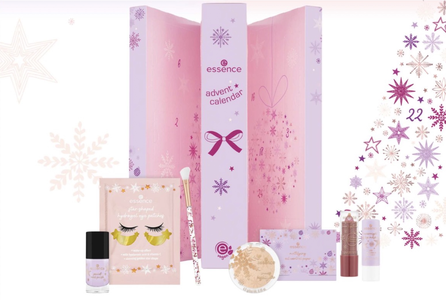 essence cosmetics Calendrier de l'Avent Faites plus de ce qui