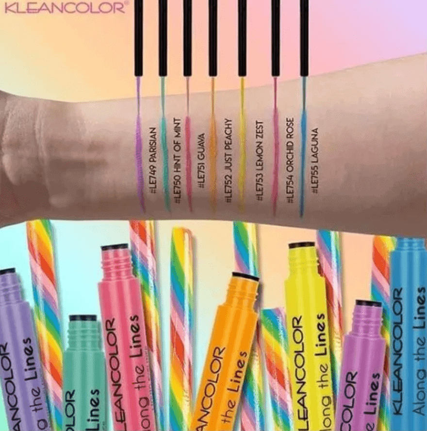 eyeliner pastel coréen
