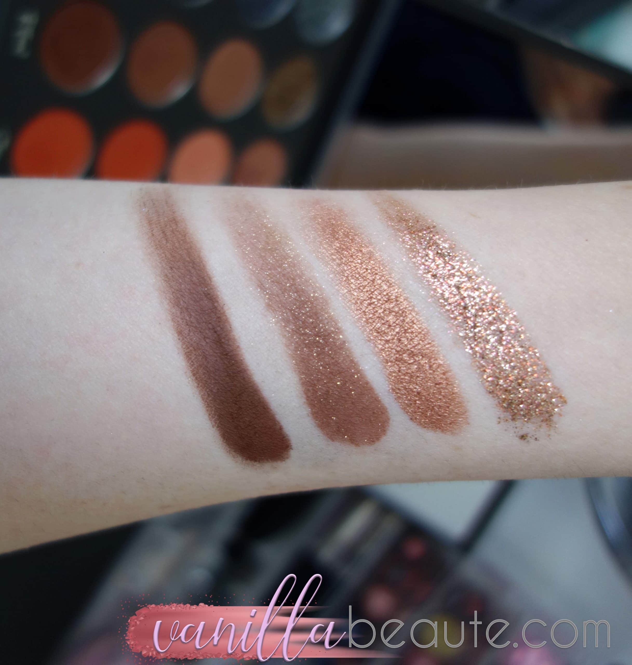 Textured Neutrals Palette tati swatches