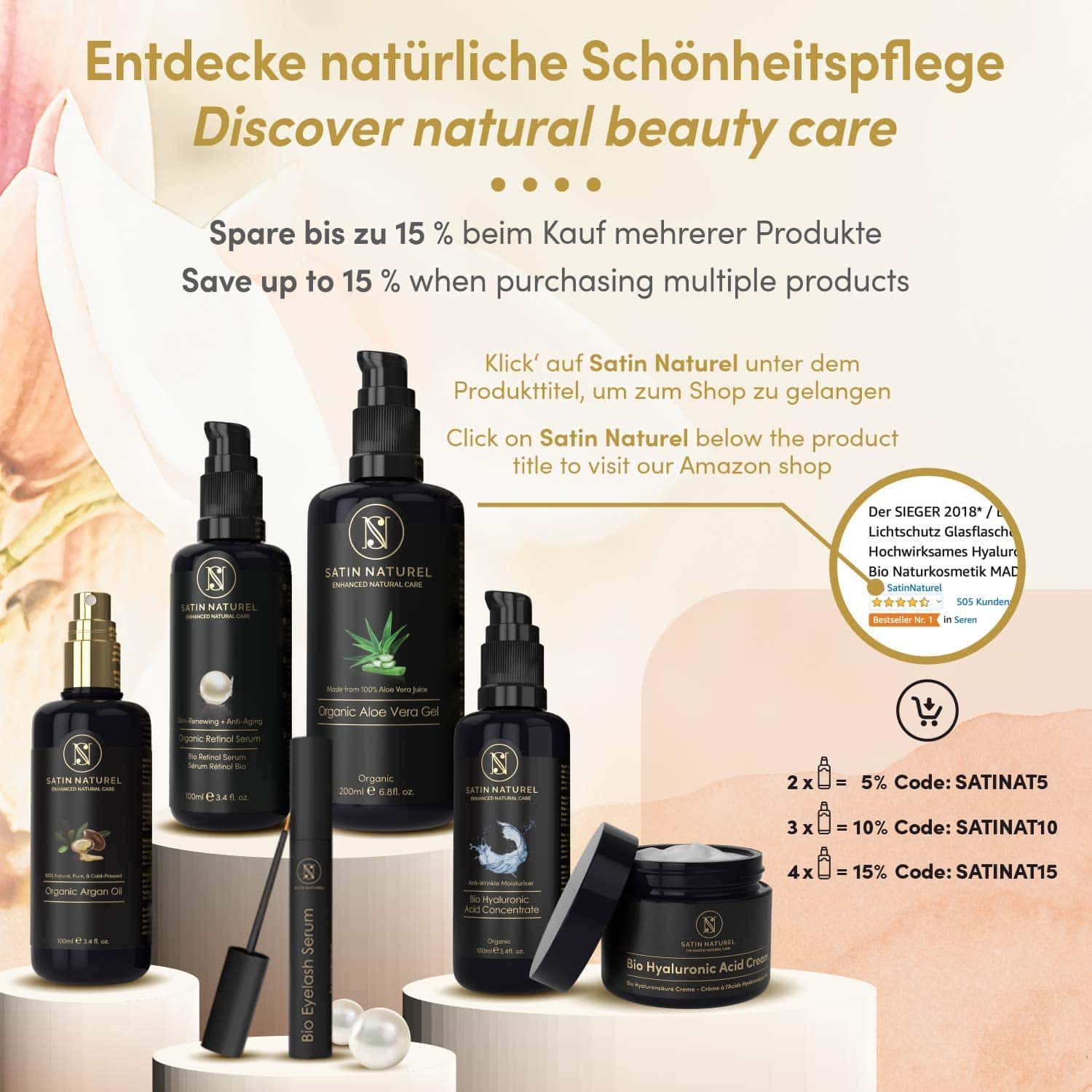 satin naturel amazon avis