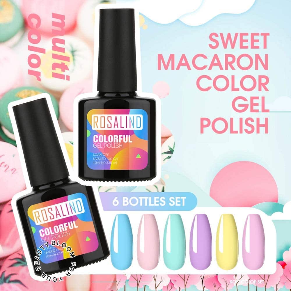 vernis gel pastel