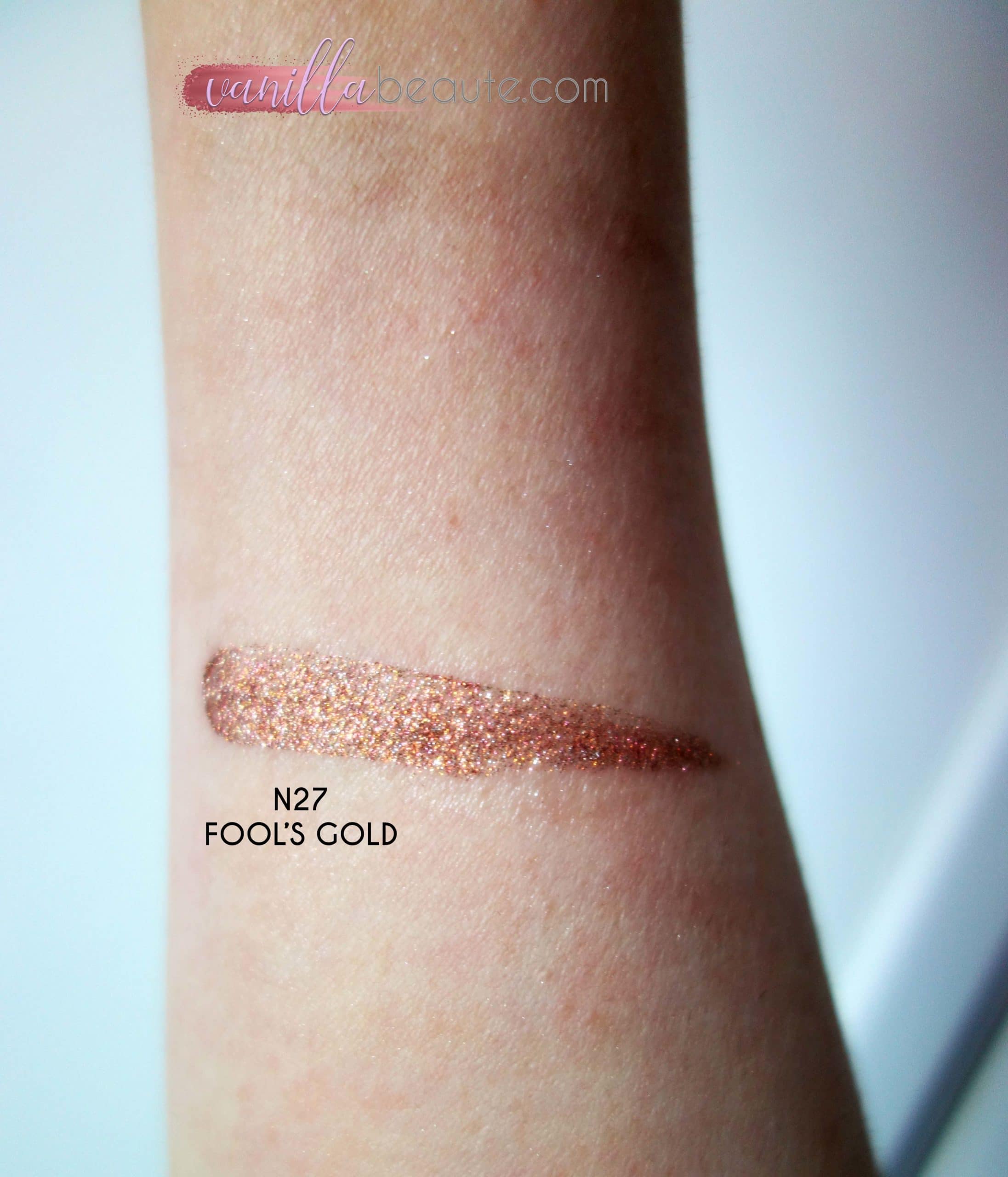 Fard Sephora Colorful Metal Effect swatches