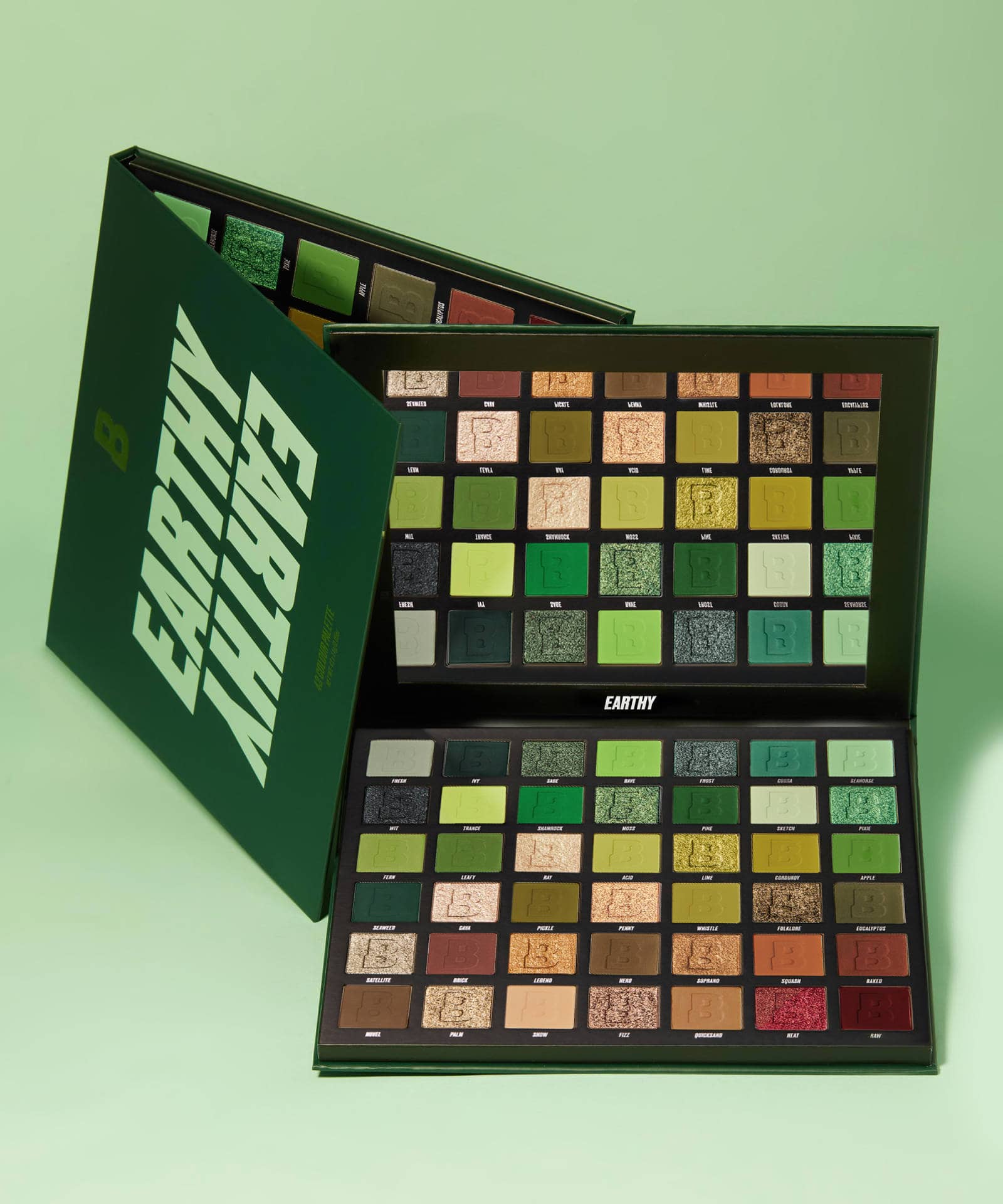 colour palette beautybay earthy