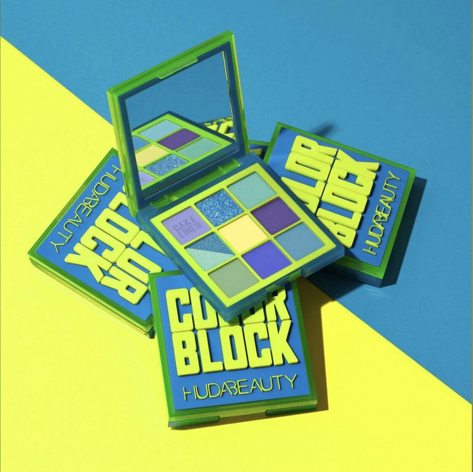 Collection Été 2022 de Huda Beauty Color Block