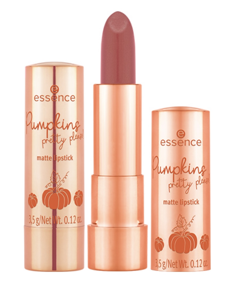 Collection automne 2022 de Essence : Pumpkins pretty please! matte lipstick