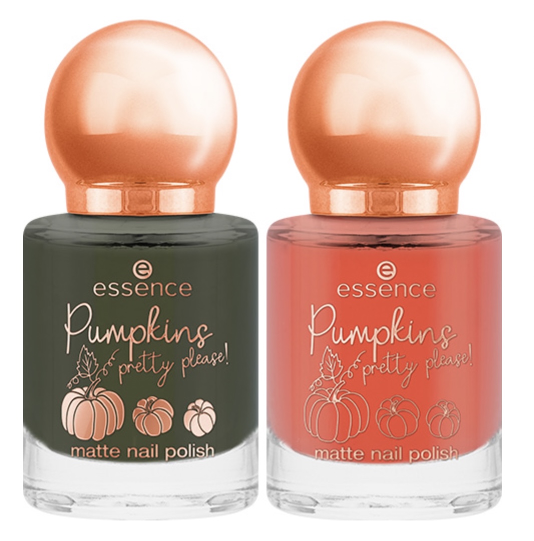 Collection automne 2022 de Essence : Pumpkins pretty please! matte nail polish