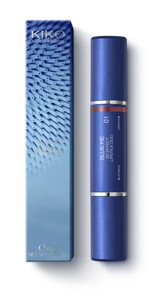 Collection automne 2022 de KIKO Blue Me 3d Effect Lipstick Duo