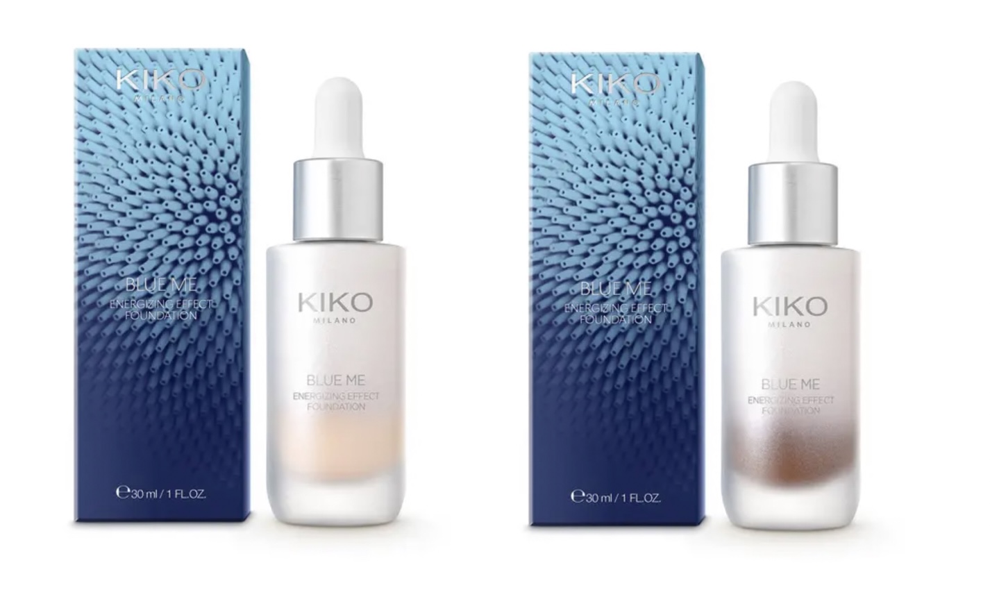 Collection automne 2022 de KIKO Blue Me Energizing Effect Foundation