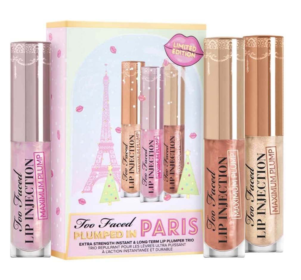 Collection de Noël 2022 Too Faced Plumped in Paris