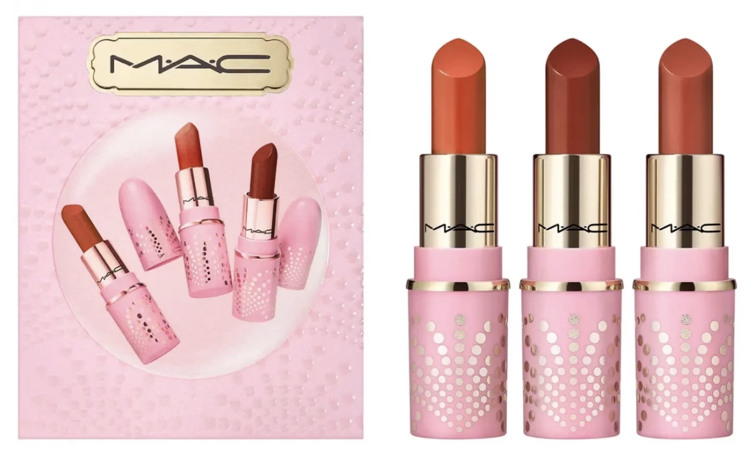 Collection Noël 2022 MAC Taste Of Bubbly Mini Lipstick Kit 