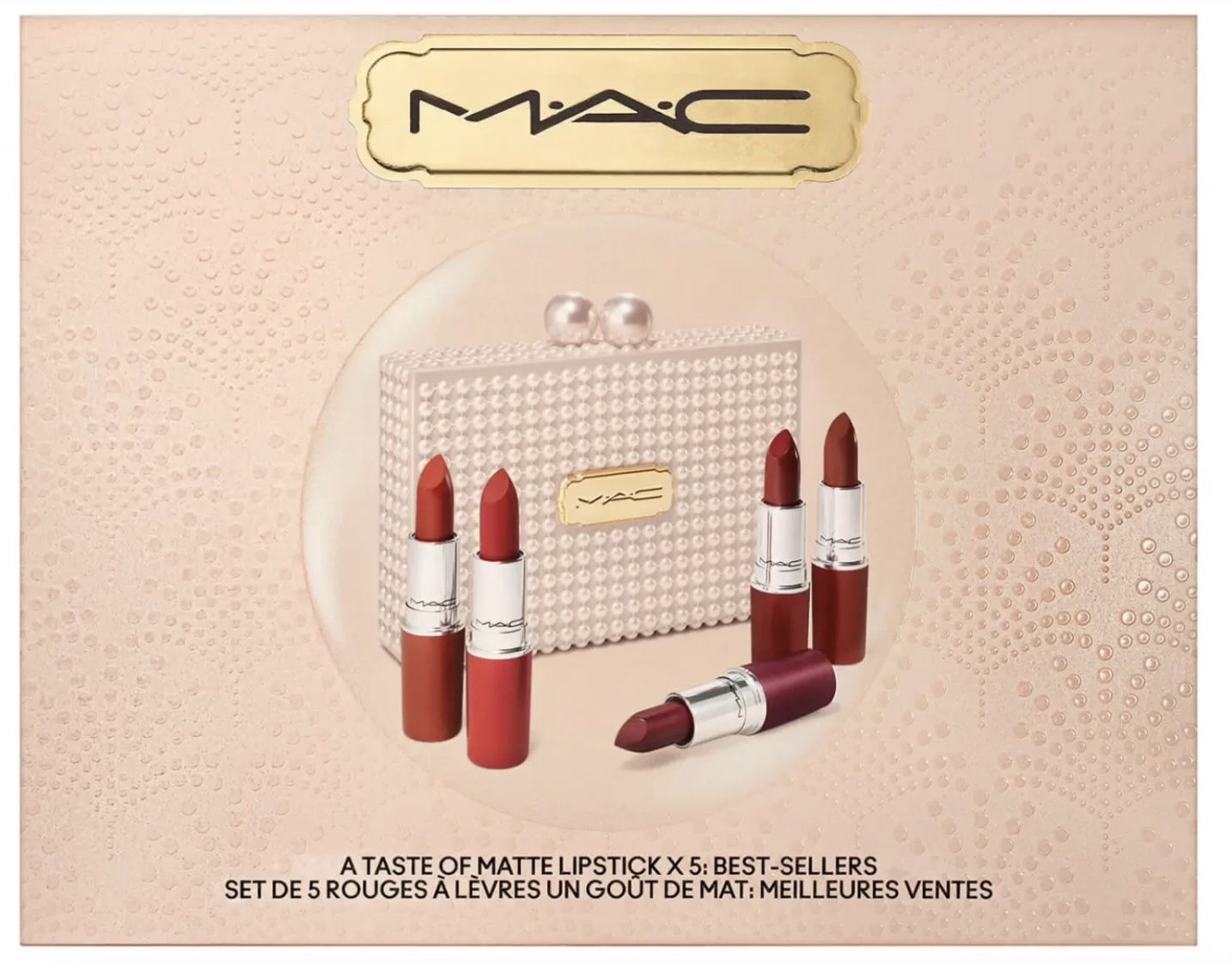 Collection Noël 2022 MAC A Taste Of Matte Lipstick X5