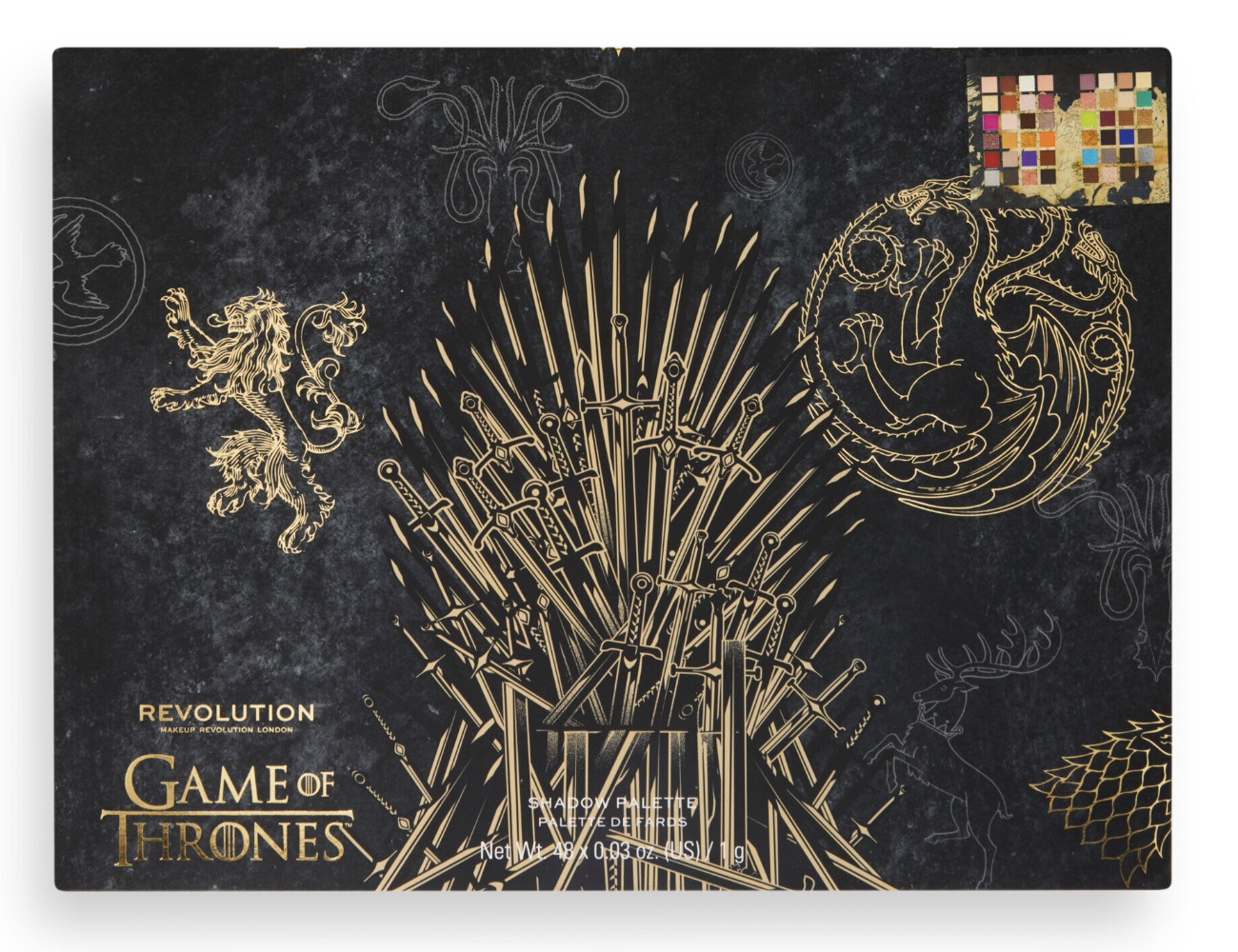 Paleta de umbre ale hărților din Westeros Revolution X Game of Thrones