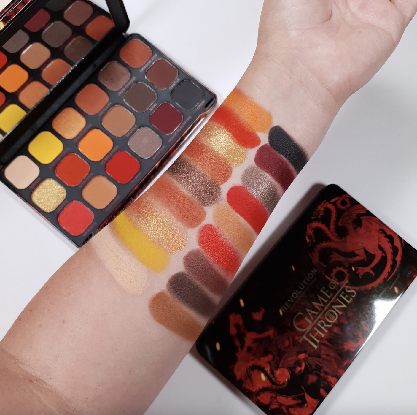Revolution X Game of Thrones Mother of Dragons Forever Flawless Shadow Palette