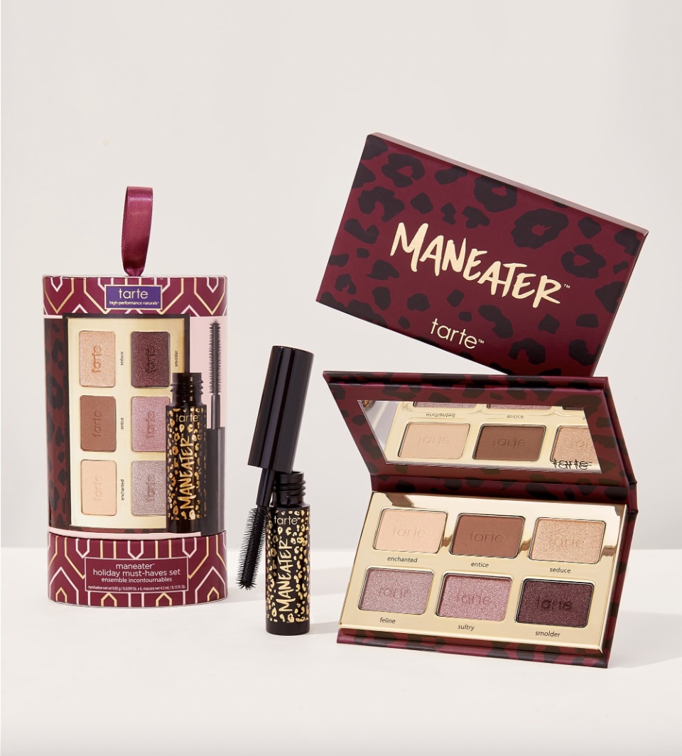 Collection de Noël 2022 Tarte Cosmetics Maneater holiday must-haves set