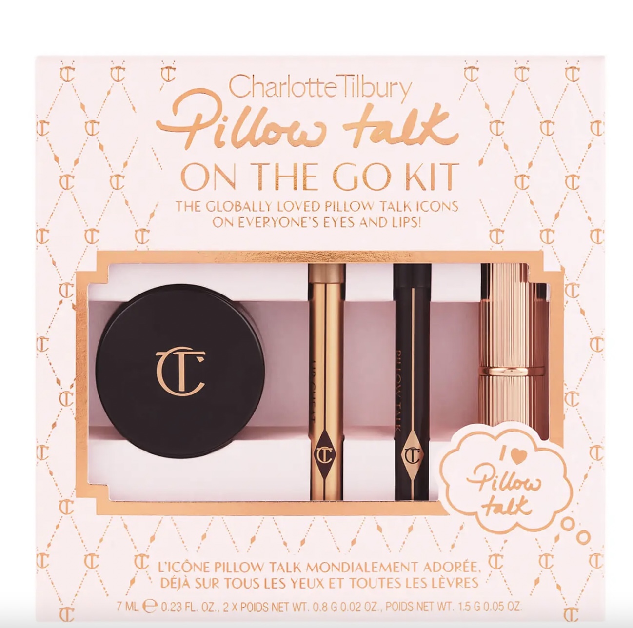 Collection Noël 2022 Charlotte Tilbury Pillow Talk on the go