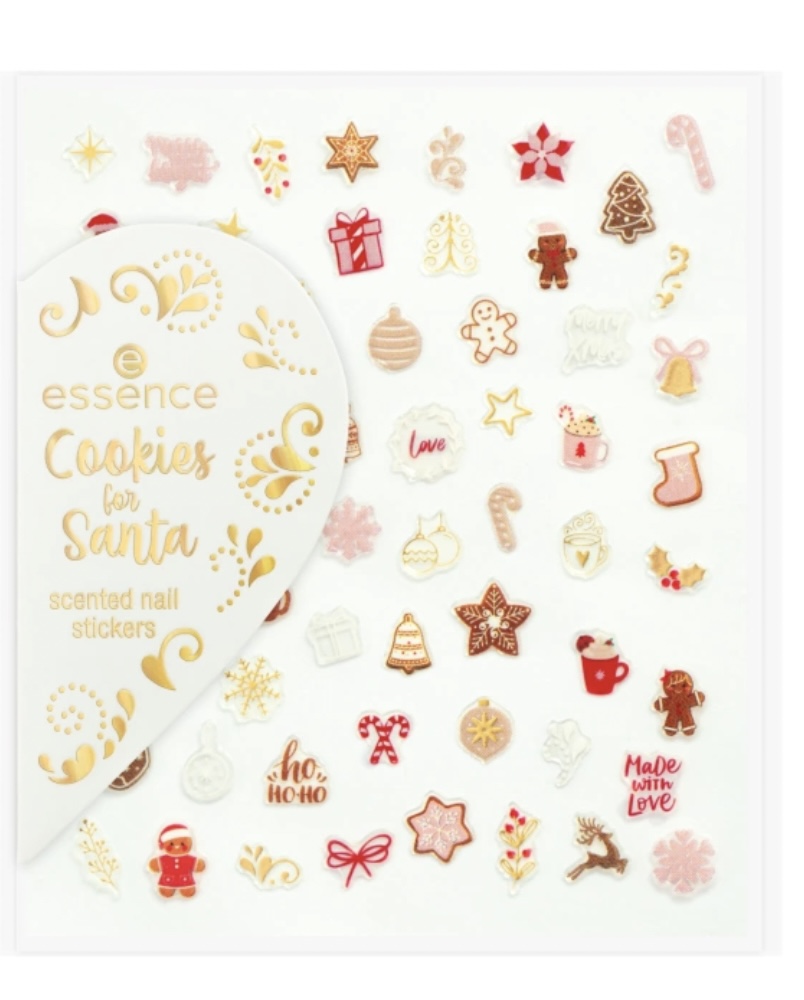 Collection Noël 2022 de Essence Scented Nail Stickers