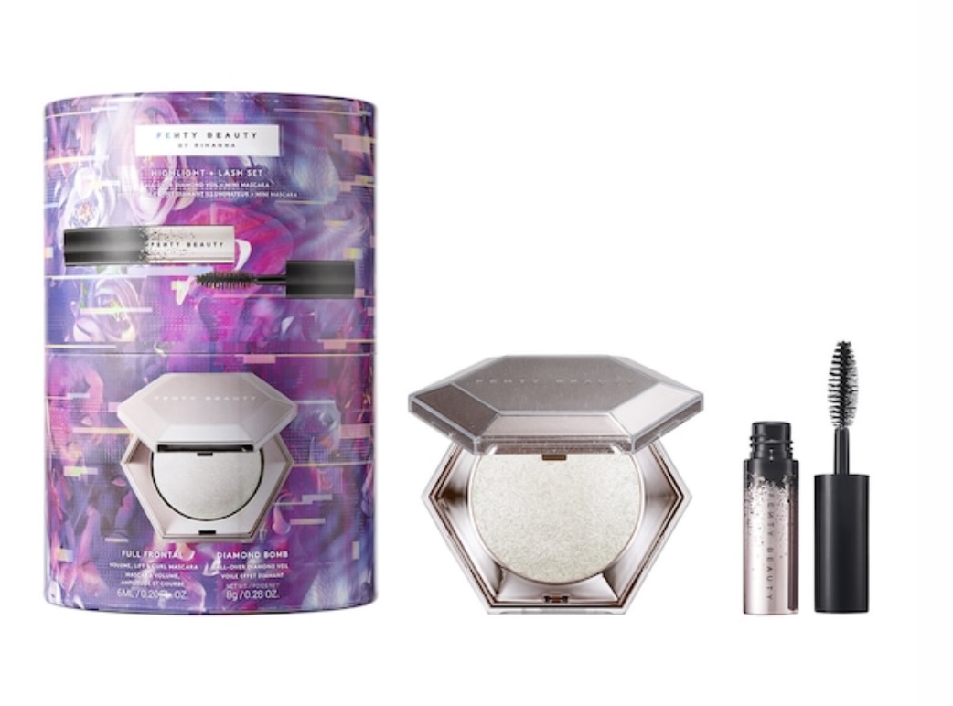 Collection Noël 2022 Fenty Beauty Bell Box Diamond Bomb & Mini Mascara