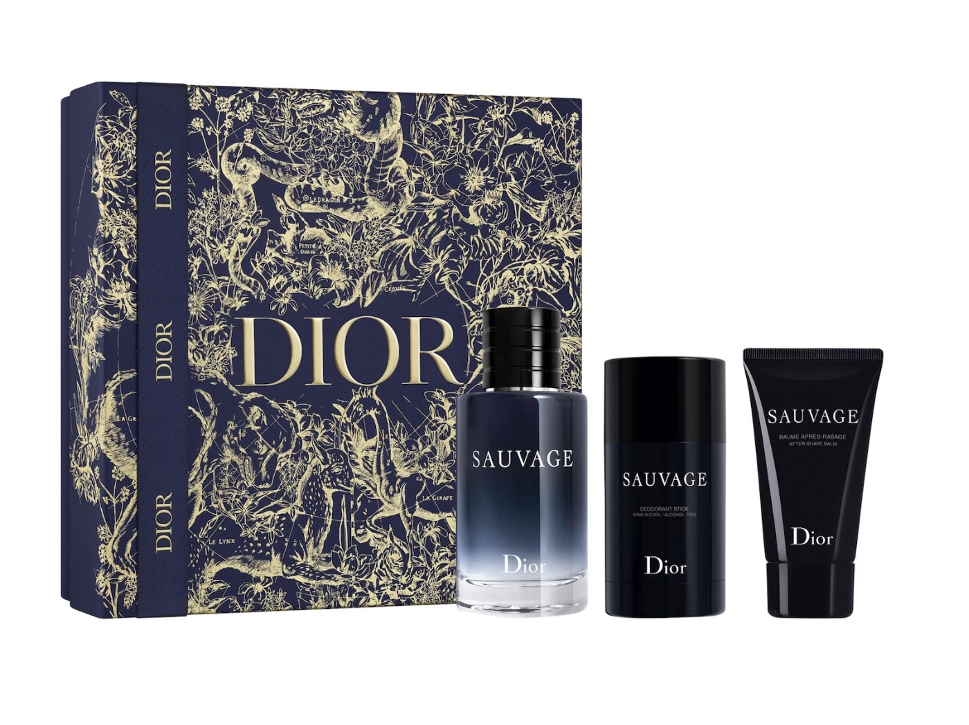 Dior Christmas 2022 Collection Sauvage Набор туалетной воды