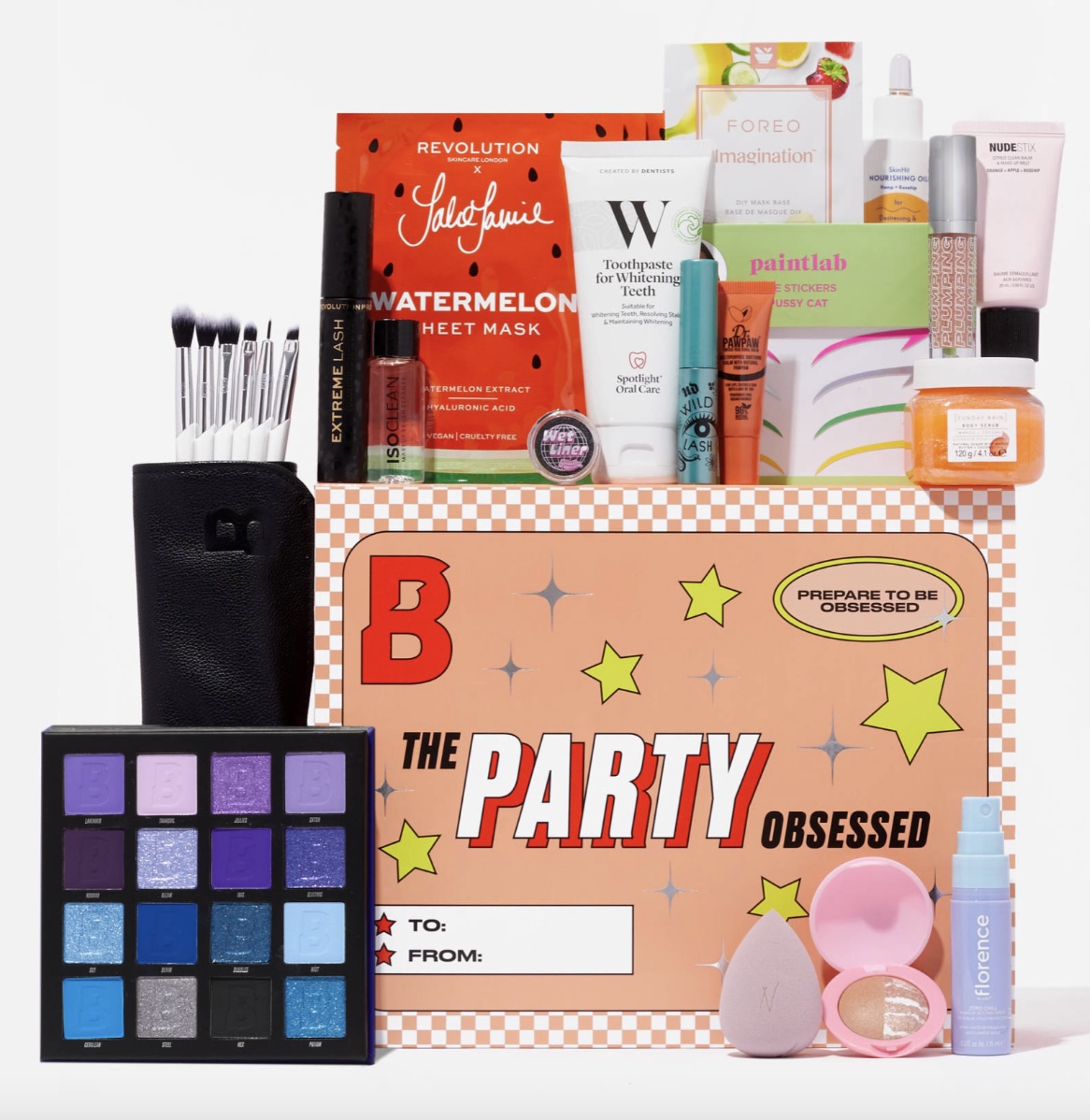 Coffret de Noël 2022 de Beautybay The Party Obsessed Box