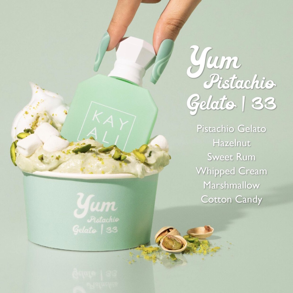 Kayali Yum Pistachio Gelato 33 Eau de Parfum Intense - Vanilla Beauté