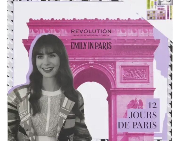 Calendrier de l'Avent Revolution Beauty 2023 Emily in Paris