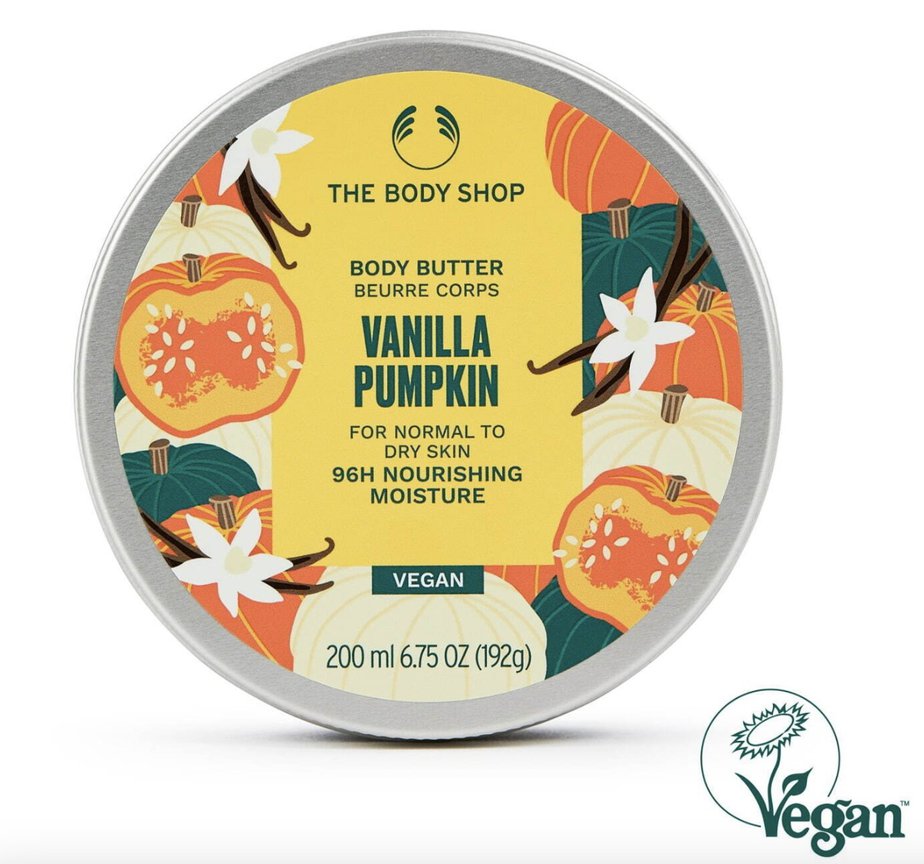 Collection automne The Body Shop Vanilla Pumpkin