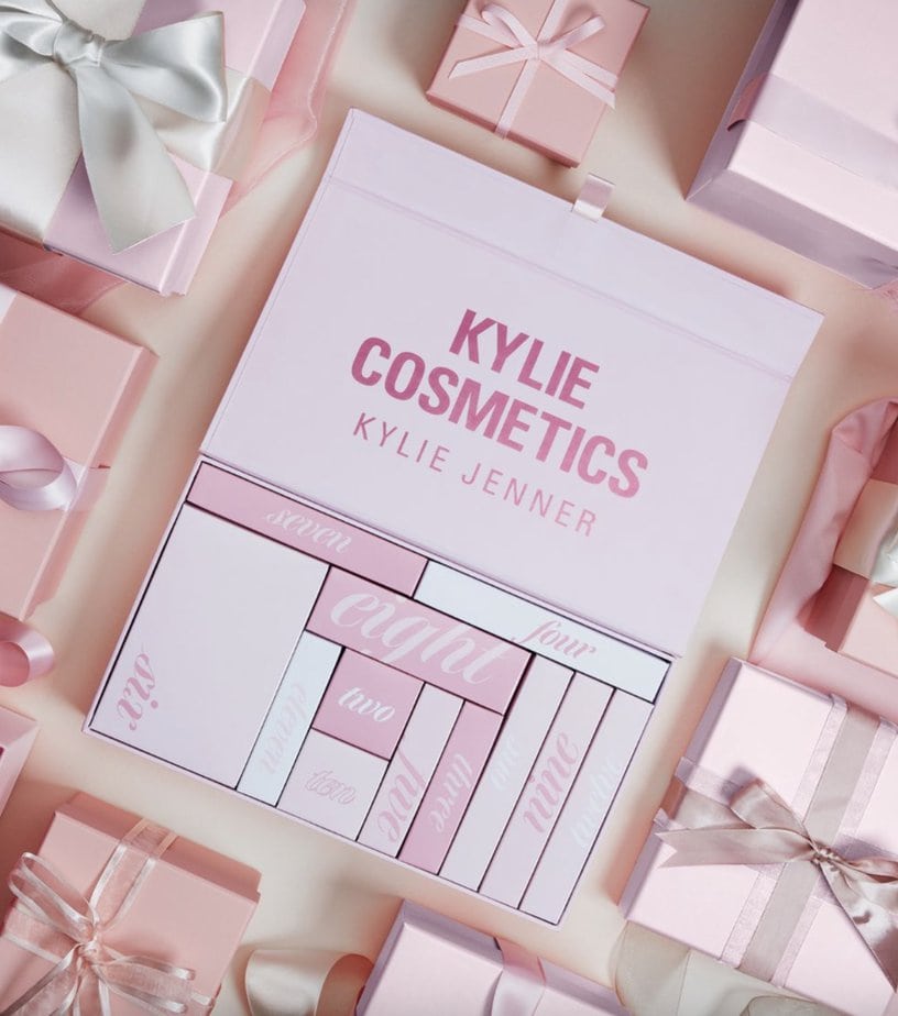 Calendrier de l'avent Kylie Cosmetics 2023
