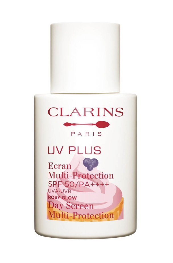 Collection printemps 2024 de Clarins UV Plus Ecran Multi Protection SPF50 Rosy Glow
