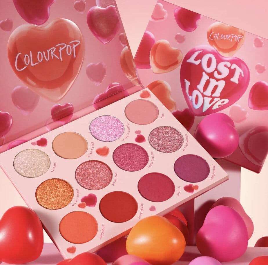 Saint Valentin 2024 Colourpop Lost In Love collection