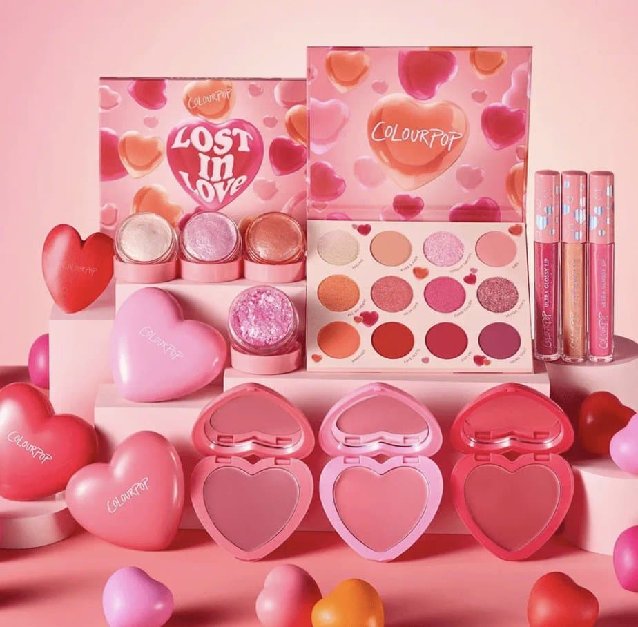 Saint Valentin 2024 Colourpop Lost In Love collection