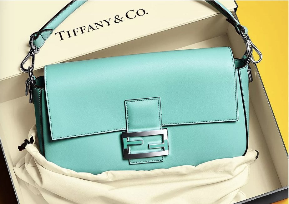 Sac Tiffany & Co. x Fendi Tiffany Blue