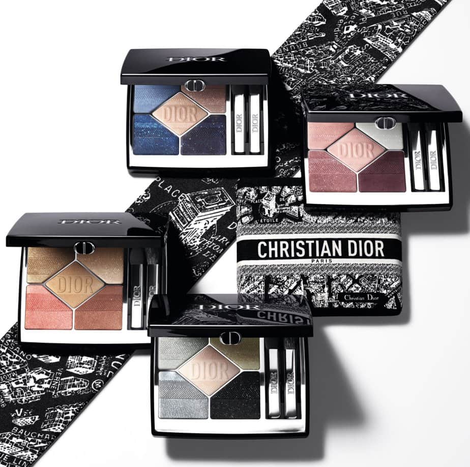 Palette Diorshow 5 Couleurs Dior Collection automne 2024 Plan de Paris